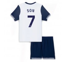 Tottenham Hotspur Son Heung-min #7 Koszulka Podstawowa dzieci 2024-25 Krótki Rękaw (+ krótkie spodenki)